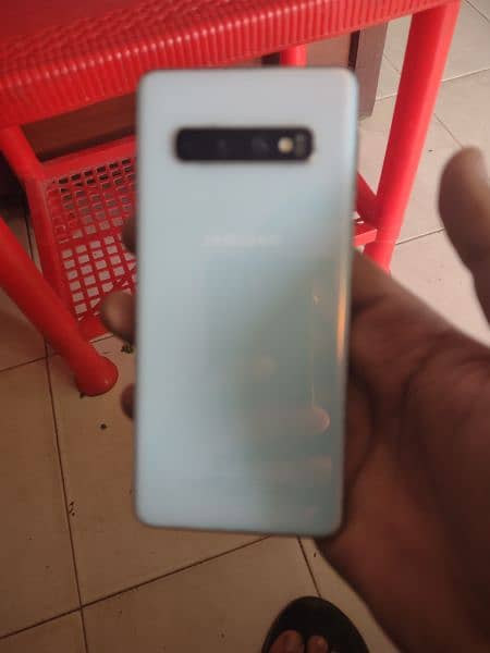 Samsung S10 with box dotted not PTA 8/128 5