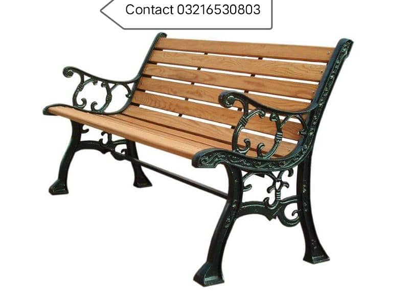 outdoor garden furniture Rattan Furniture uPVC chair park benches 12