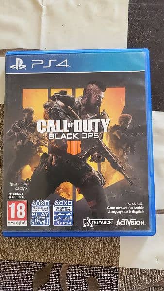 Call of Duty Black Ops 4 PS4 0