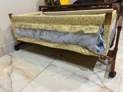 baby cot with mattress