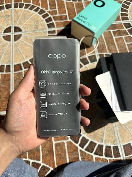OPPO RENO 6 PRO 12/256 WITH 65W CHARGER AND OWN BOX 1