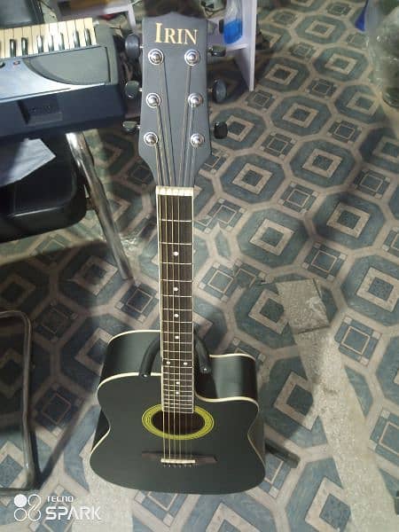 Professional Acoustic Guitar 42 inch in black color 2