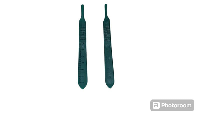 BP handle number 10 | Fresh plastic BP handle dark green color 500 pcs 0