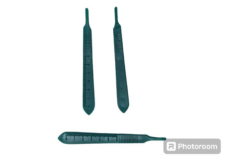BP handle number 10 | Fresh plastic BP handle dark green color 500 pcs 1