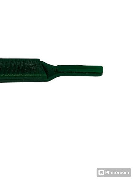 BP handle number 10 | Fresh plastic BP handle dark green color 500 pcs 4