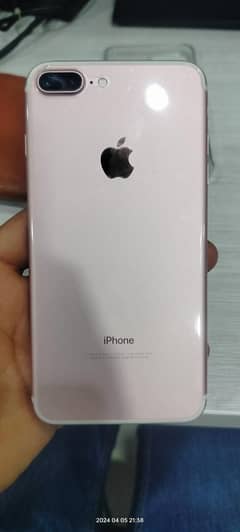 Iphone 7plus 128gb pink goald