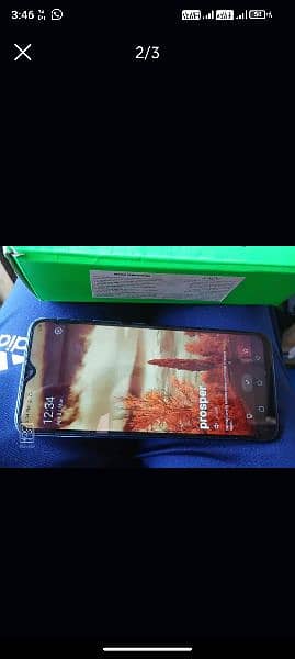 infinix hot 11play with box chrgr 1