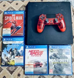 Ps4 slim with games for sale