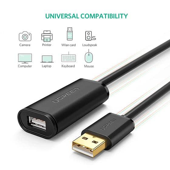 usb 2.0 cable  1.5m 0
