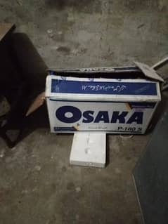 Homage solar charge inverter and P-180 S Osaka battery