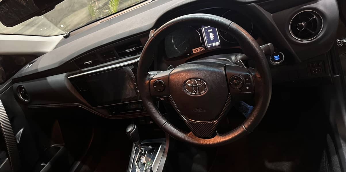 Toyota Corolla Altis Grande X CVT-i 1.8 Black Interior 2024 3
