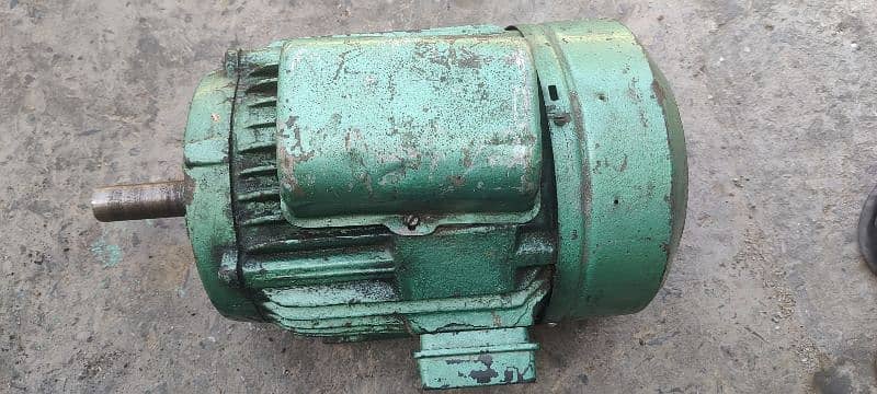 electric motor single face  and 2 horse power motor 1
