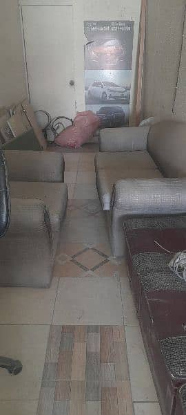 2 sofa singal and dabal for sale 5