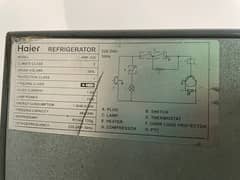 Haier HRF 355H 2 Door Refrigerator in good condition