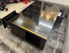 coffee table with storage drawers
