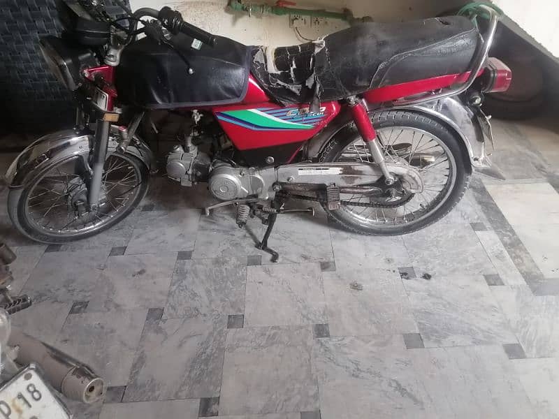 Honda CD 70 2017 Model Selling A Bike In Good Condition 1