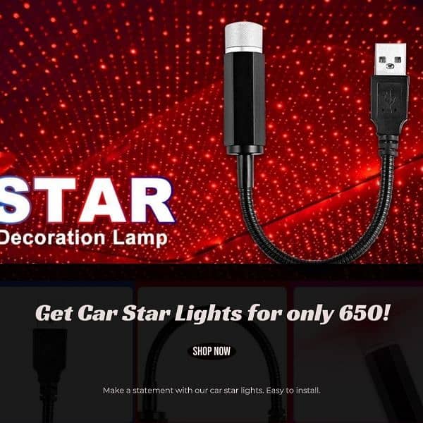 Star light for cars 0