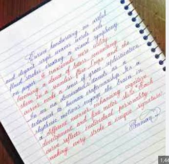 handwriting assignment 6