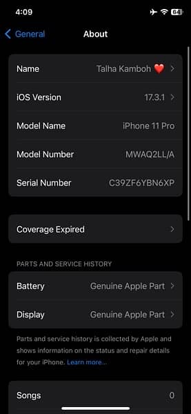 iPhone 11pro 64gb 6