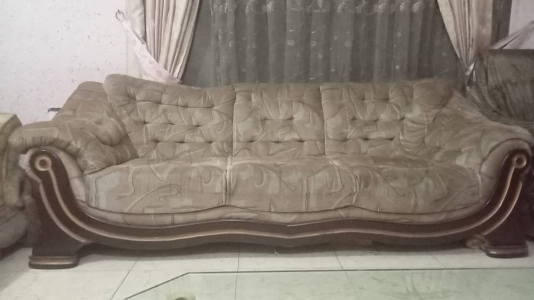 Large Sofa set in velwet 0
