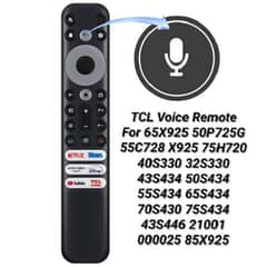 Remote control | Original TCL with voice| universal remotes