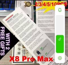 x8 pro max smart watch 0