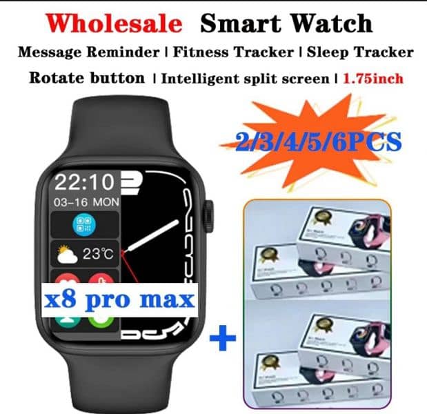 x8 pro max smart watch 1