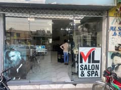 Running Mens Saloon For Sale / Profitable Business In Lahore