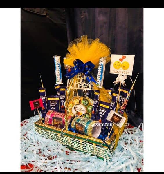 customize your own basket or bouquet by zamzam decor 12