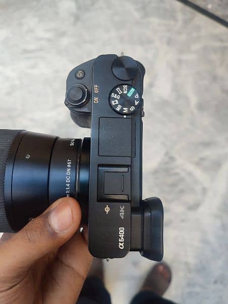 Sony a6400 with 16 MM lens and 30 MM lens 1.4 shutter count 8611 1