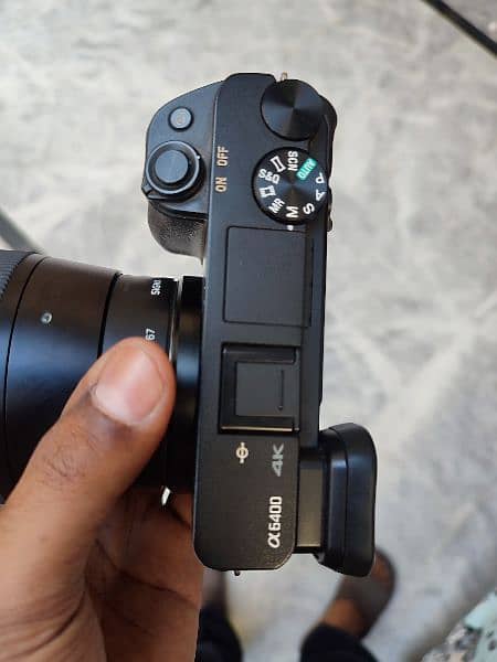 Sony a6400 with 16 MM lens and 30 MM lens 1.4 shutter count 8611 3