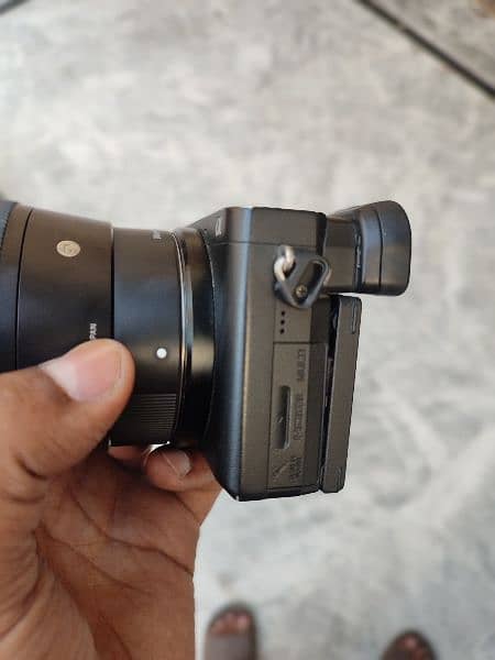 Sony a6400 with 16 MM lens and 30 MM lens 1.4 shutter count 8611 5