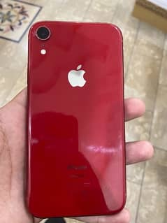 iphone xr jv red colour 2 month sim working