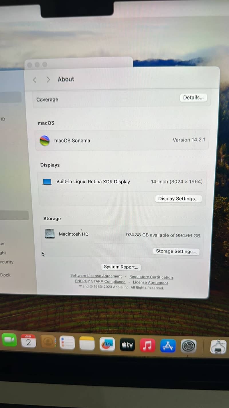 MacBook M1 Max 14-16 inches 64GB, A+ condition 7