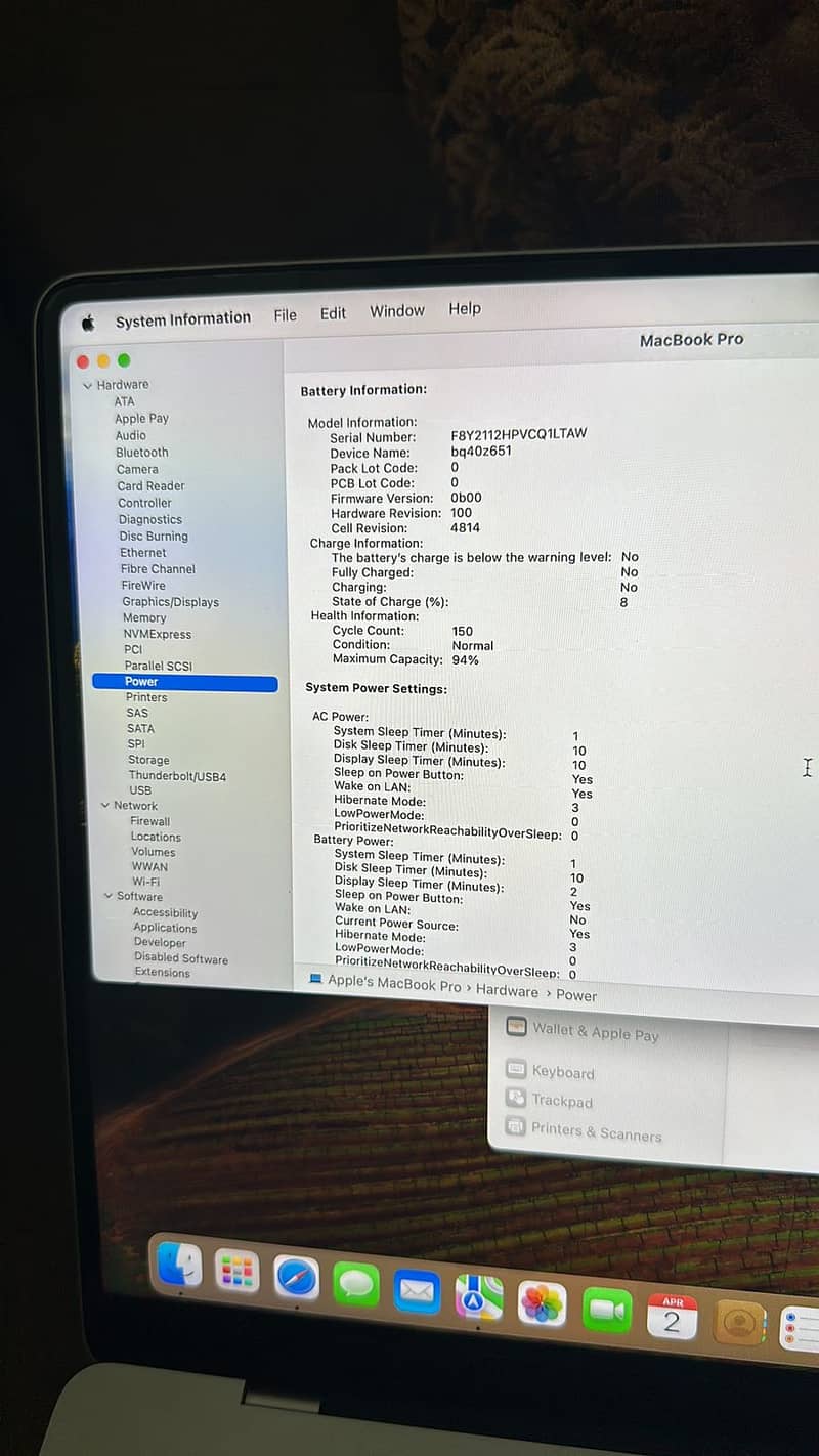 MacBook M1 Max 14-16 inches 64GB, A+ condition 8