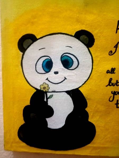 panda writing picture 1