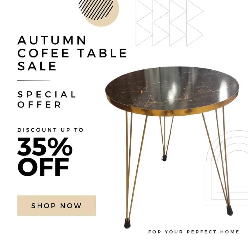 steelness ss steel round center table/console/coffee table/Nesting 7