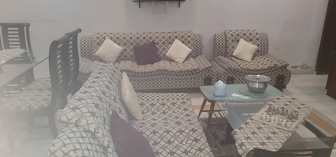 7 Seater Sofa & 6 Chair dining set 1