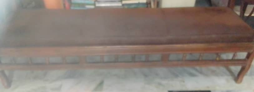 Wooden couch 2