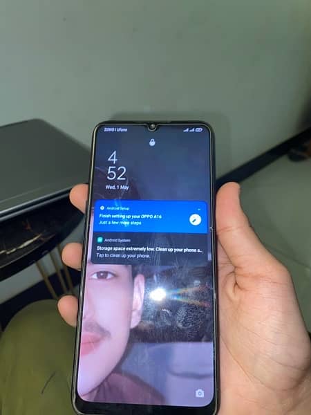 oppo a16 10/9 condition pta approved hai 1