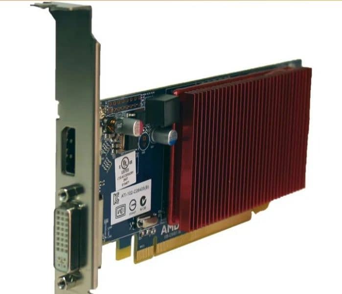 AMD RADEON HD6450, 1GB, GDDR3, 64BIT, GRAPHIC CARD 2