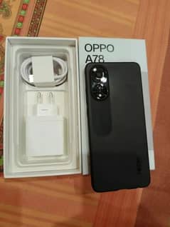 oppo A 78 just box opne