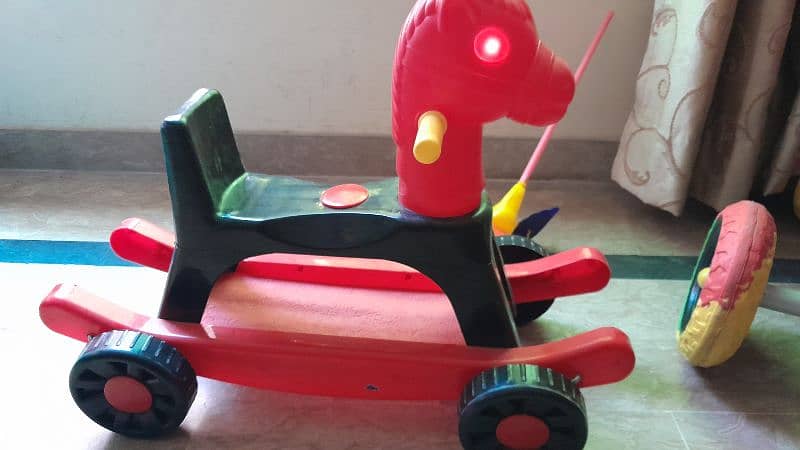 Rocking and Riding horse for kids 1