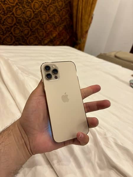 Apple iPhone 12 Pro gold factory unlocked 128 5