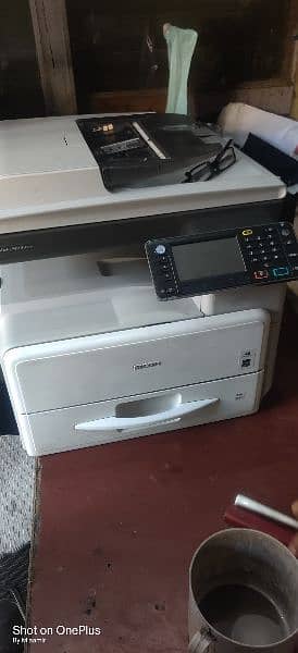 Ricoh mp 301 printers 4 in 1   my contacts number 03073701992 0