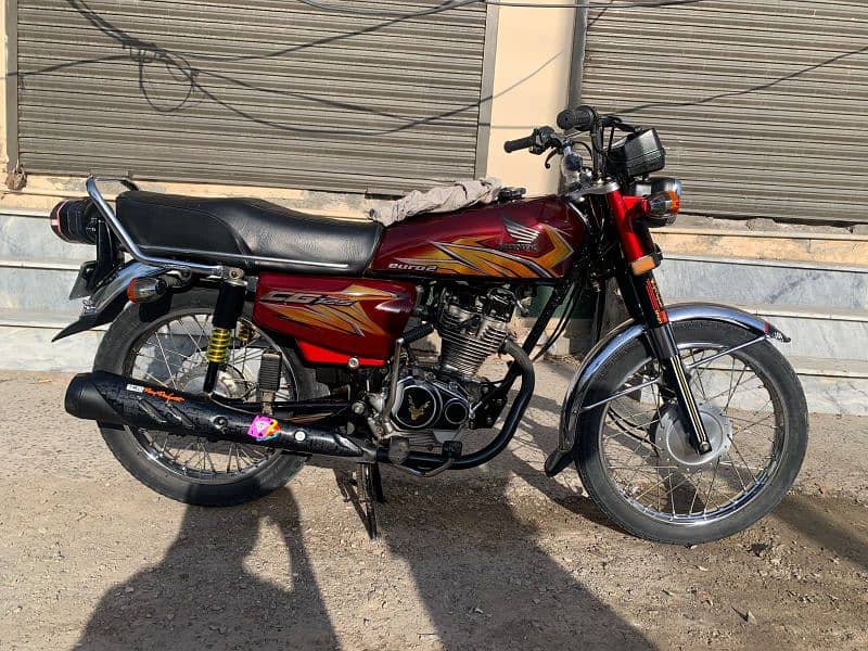 Honda CG 125 10/10 Condition One hand used For Sale 6