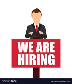 Male and females staff required Office work for Marketing