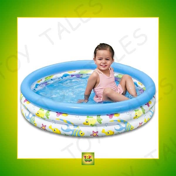 Inflatable Swimming Pool for Kids | Imported Quality Material 0