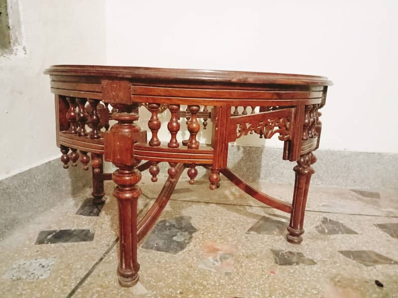 Beautifull Wood Desing Mirror Table 2