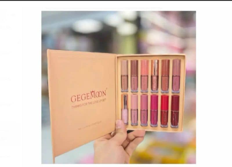 GEGEMOON 12 pcs Lips gloss set 0